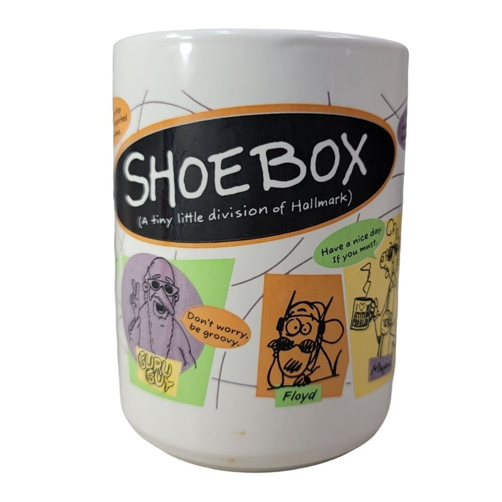 Shoebox Greetings Characters Mug Lottie Grays Maxine Wanda Guru Floyd Hallmark
